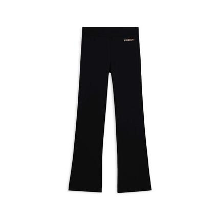 Leggings flare en molleton élastique