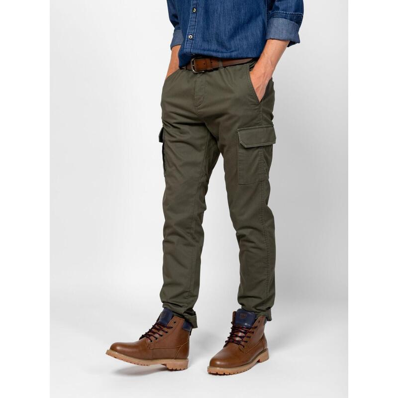 Pantaloni lungi din in pentru bărbați FEDERICO
