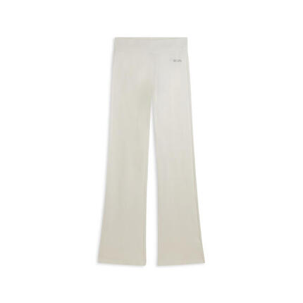 Leggings flare en molleton élastique