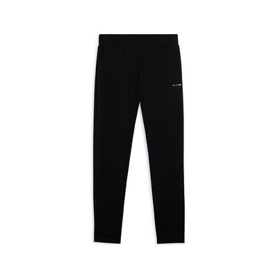 Pantaloni regular in felpa garzata con dettagli a trecce