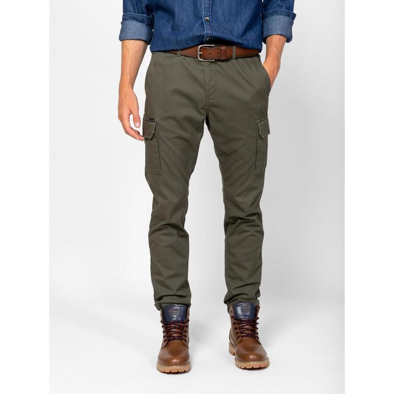 Pantaloni lungi din in pentru bărbați FEDERICO