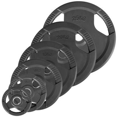 Taurus 3g halterschijf 50 mm rubber
