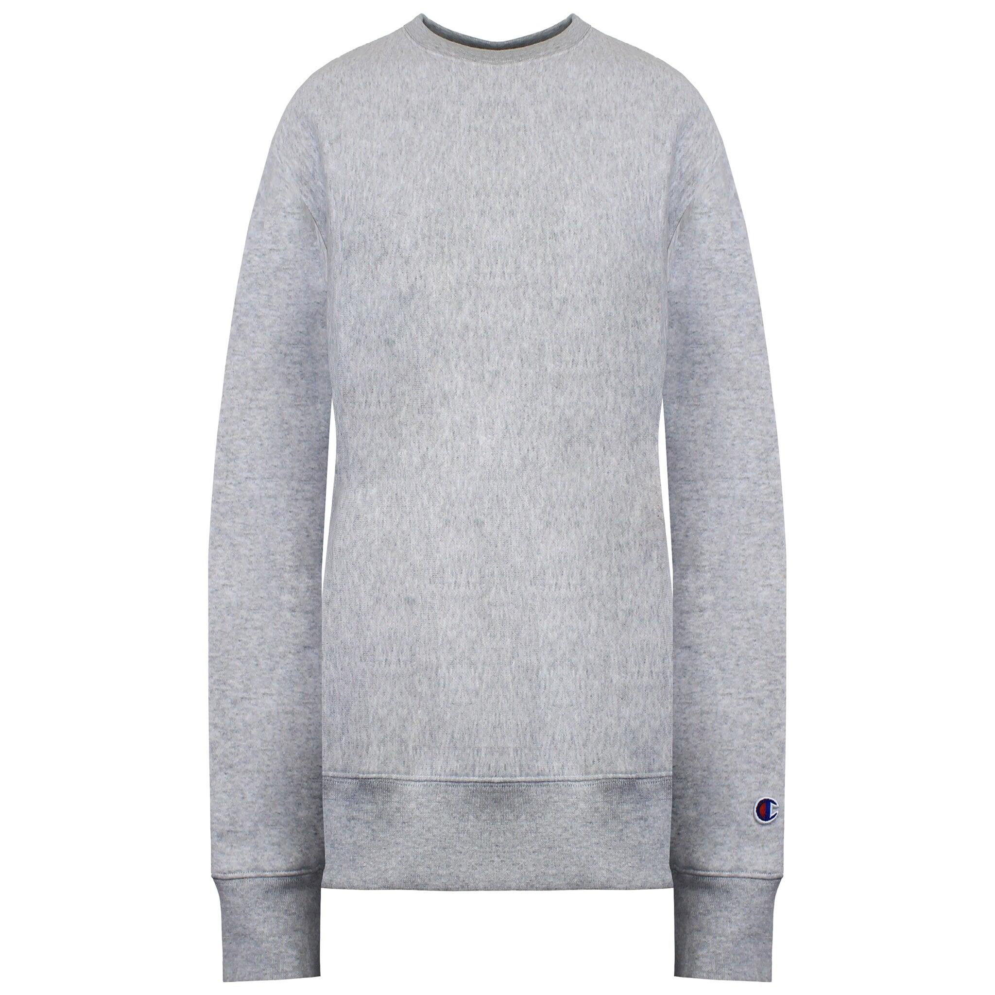 Champion Reverse Weave Womens Grey Sweater CHAMPION Decathlon