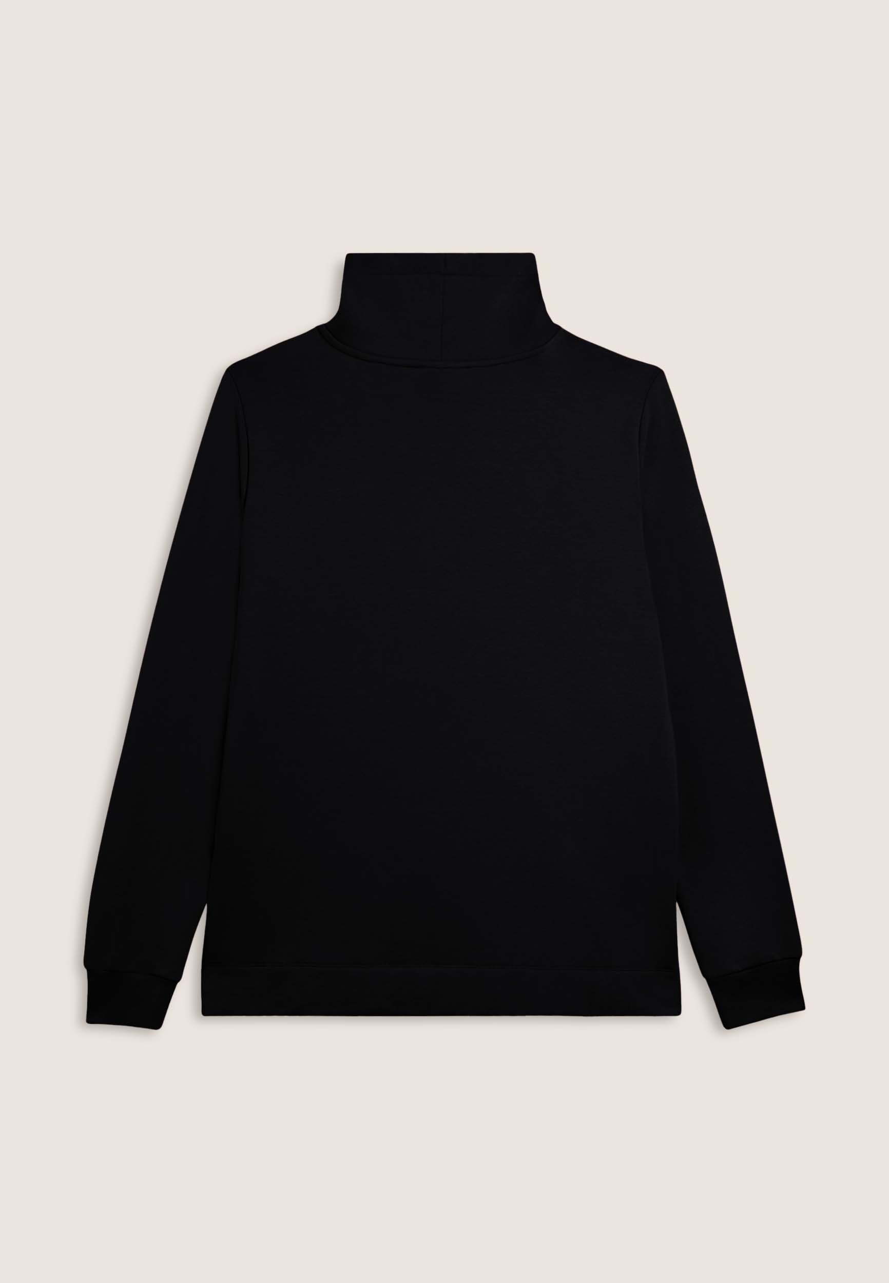 Felpa sportiva da donna con spacchi laterali e logo frontale 2/3