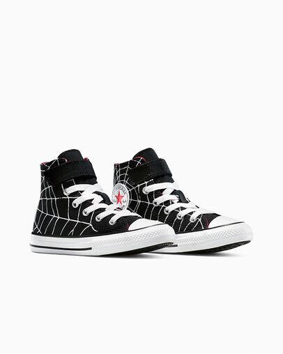 Scarpe bambino converse chuck taylor all star spiderweb easy on - nero 3/7