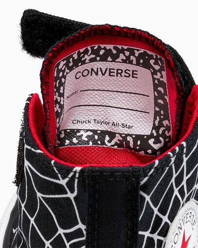 Scarpe bambino converse chuck taylor all star spiderweb easy on - nero 7/7