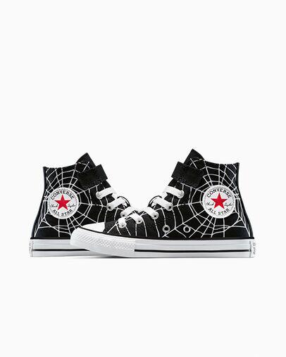 Scarpe bambino converse chuck taylor all star spiderweb easy on - nero 5/7