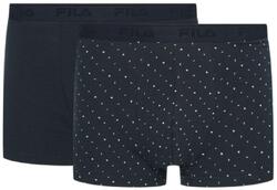 Boxers Fila 2-Pack en Marine pour Hommes Taille L