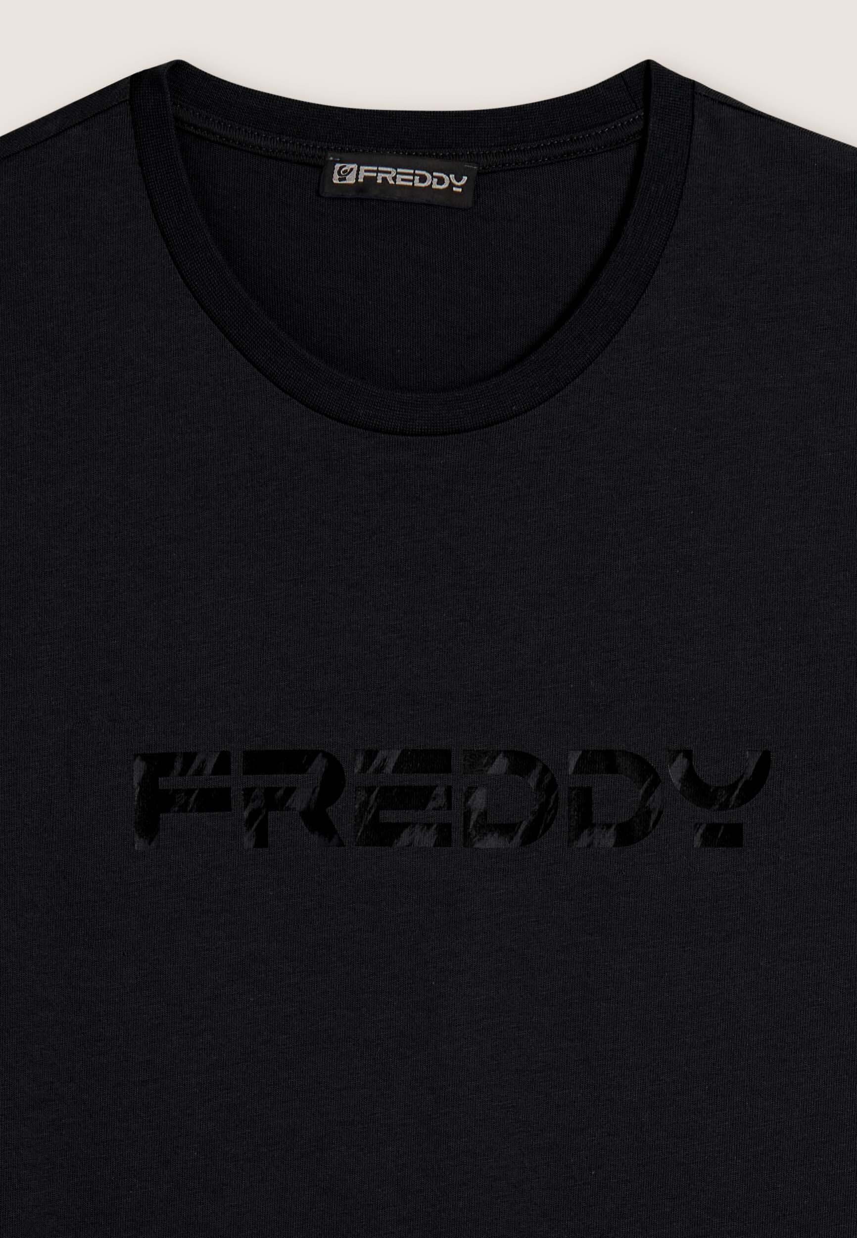 T-shirt avec logo nuancé imprimé au centre 3/3