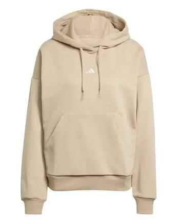 Damen - Kapuzenpullover - Baumwollmix - Essentials - Sand