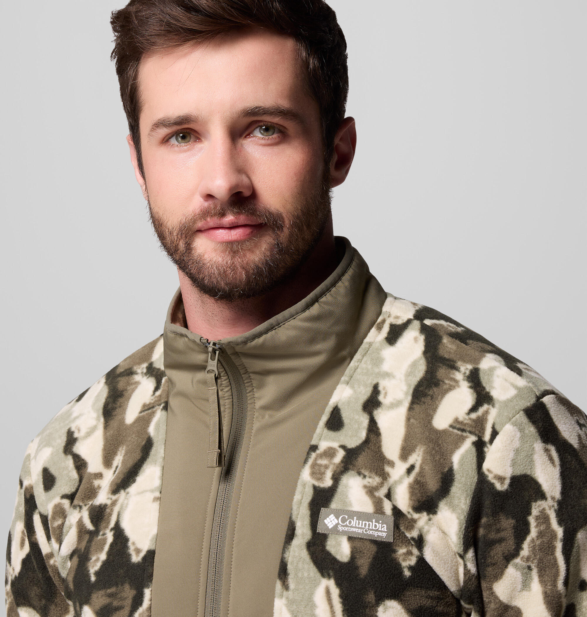 Polaire Columbia Sequoia Grove™ imprimée avec fermeture éclair intégrale 5/7