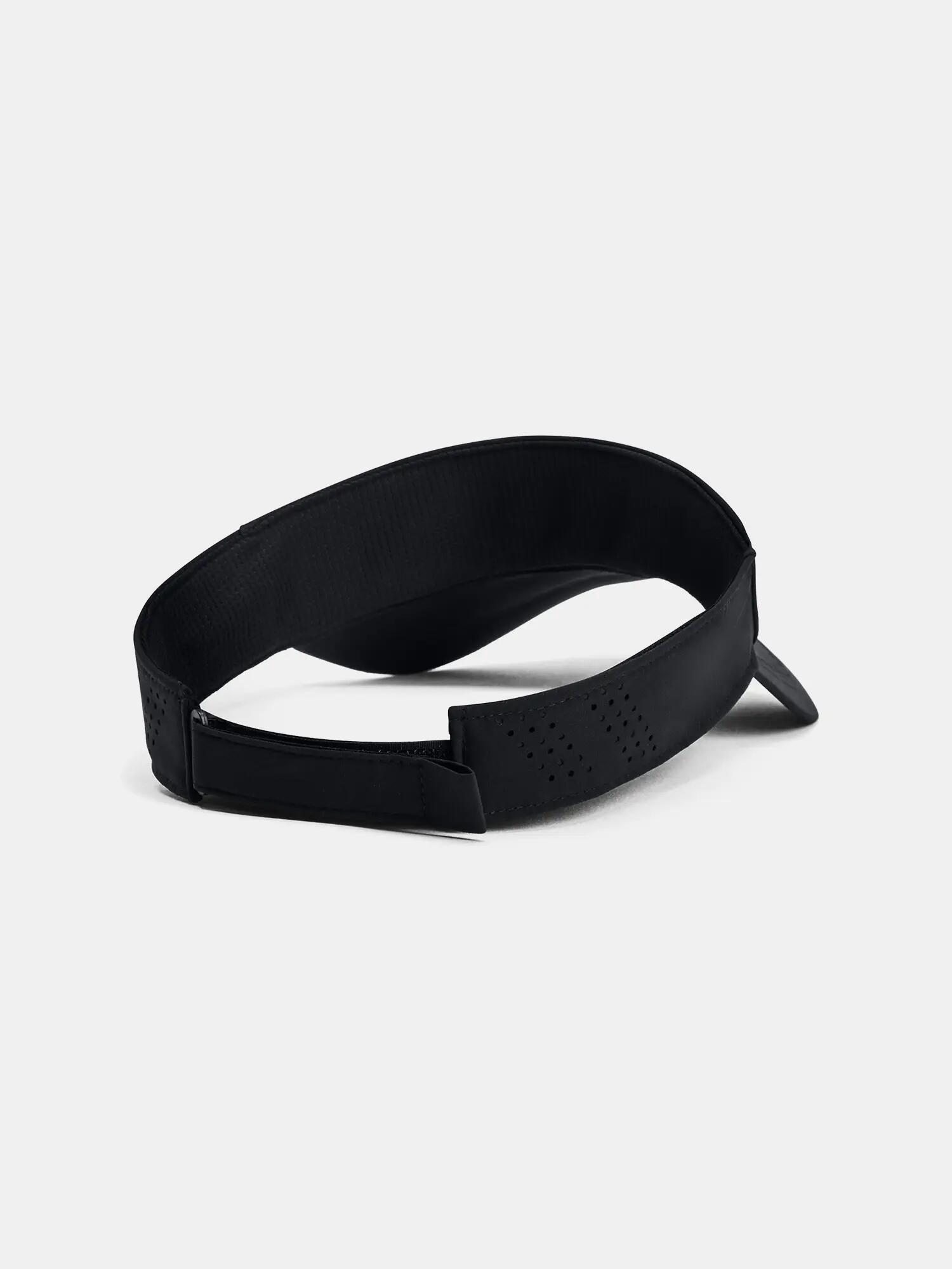 Daszek do biegania męski czarny Under Armour ISO Chill Velociti Visor 2/4