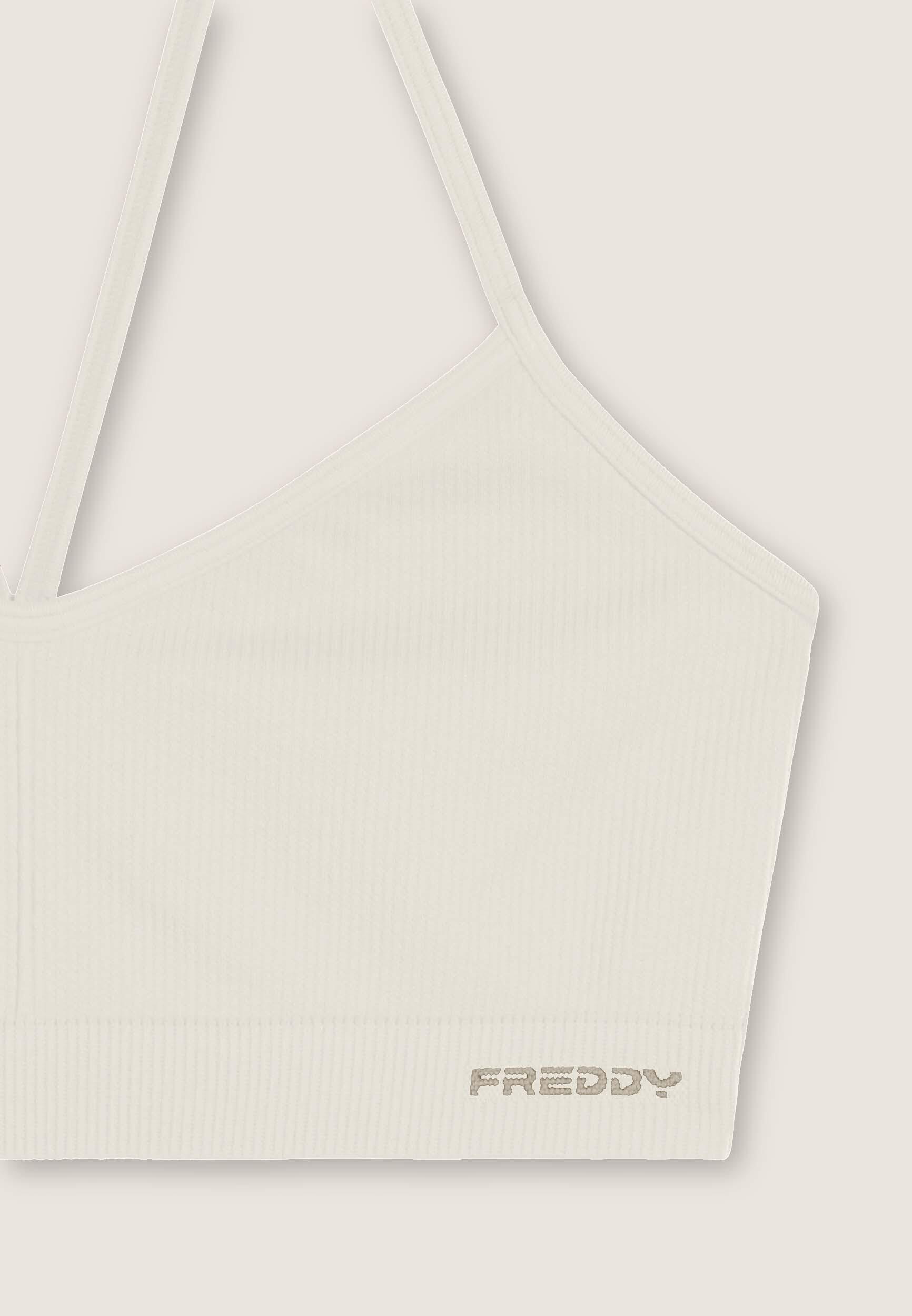 Top sportivo seamless con spalline incrociate 3/3