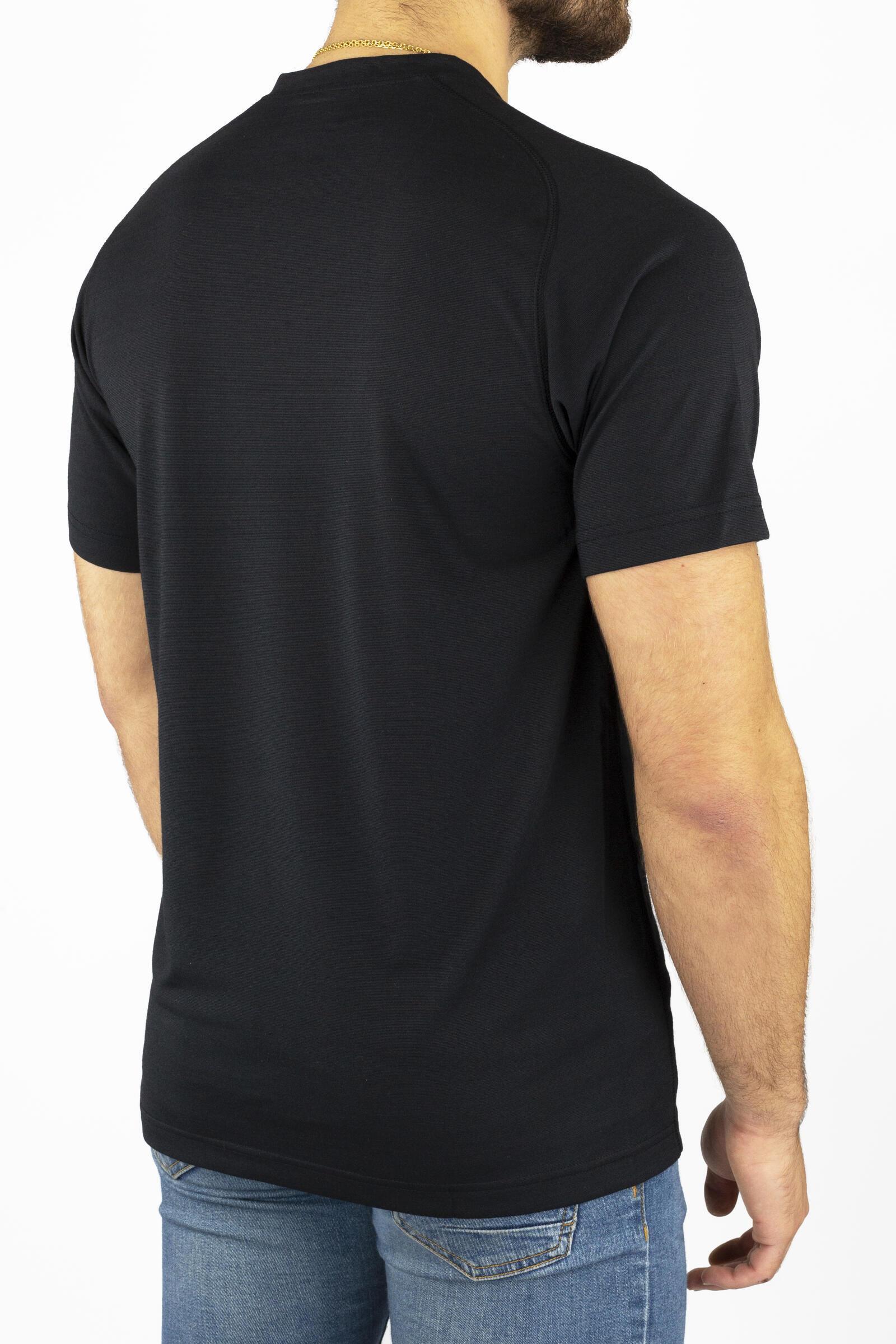 Columbia Camiseta Deportiva De Manga Corta Mountain Tech Iii Negro 3/4