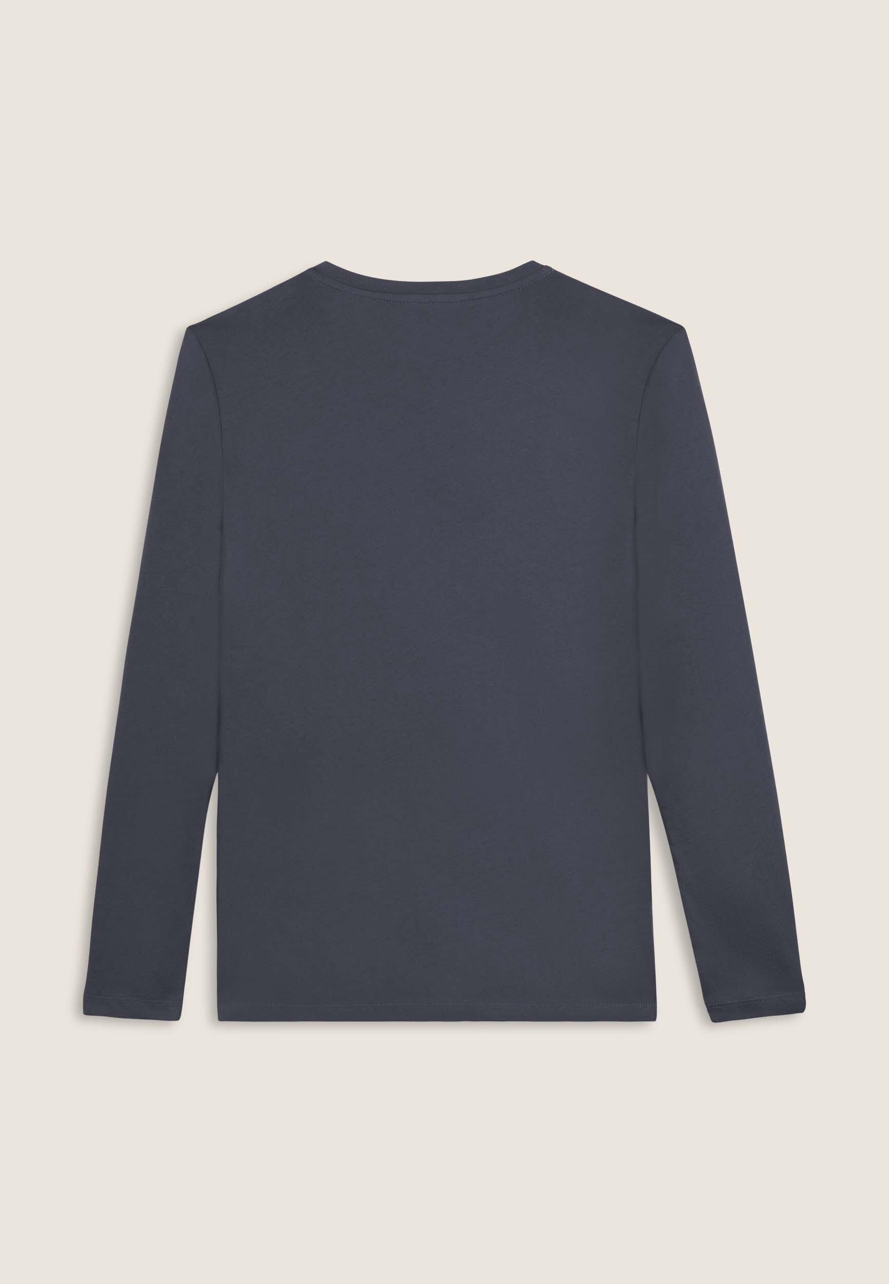 T-shirt confortable à manches longues avec dos imprimé 2/3