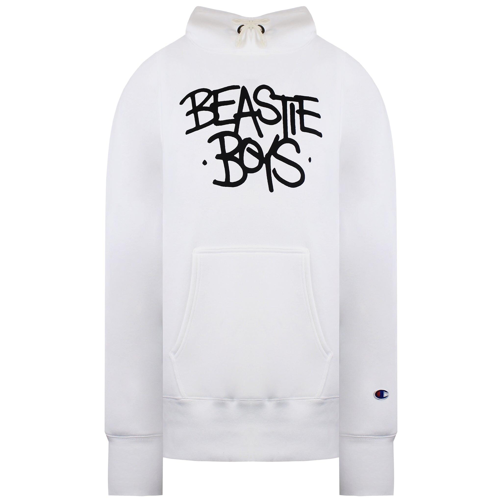 Champion x Beastie Boys Mens White Hoodie | Decathlon