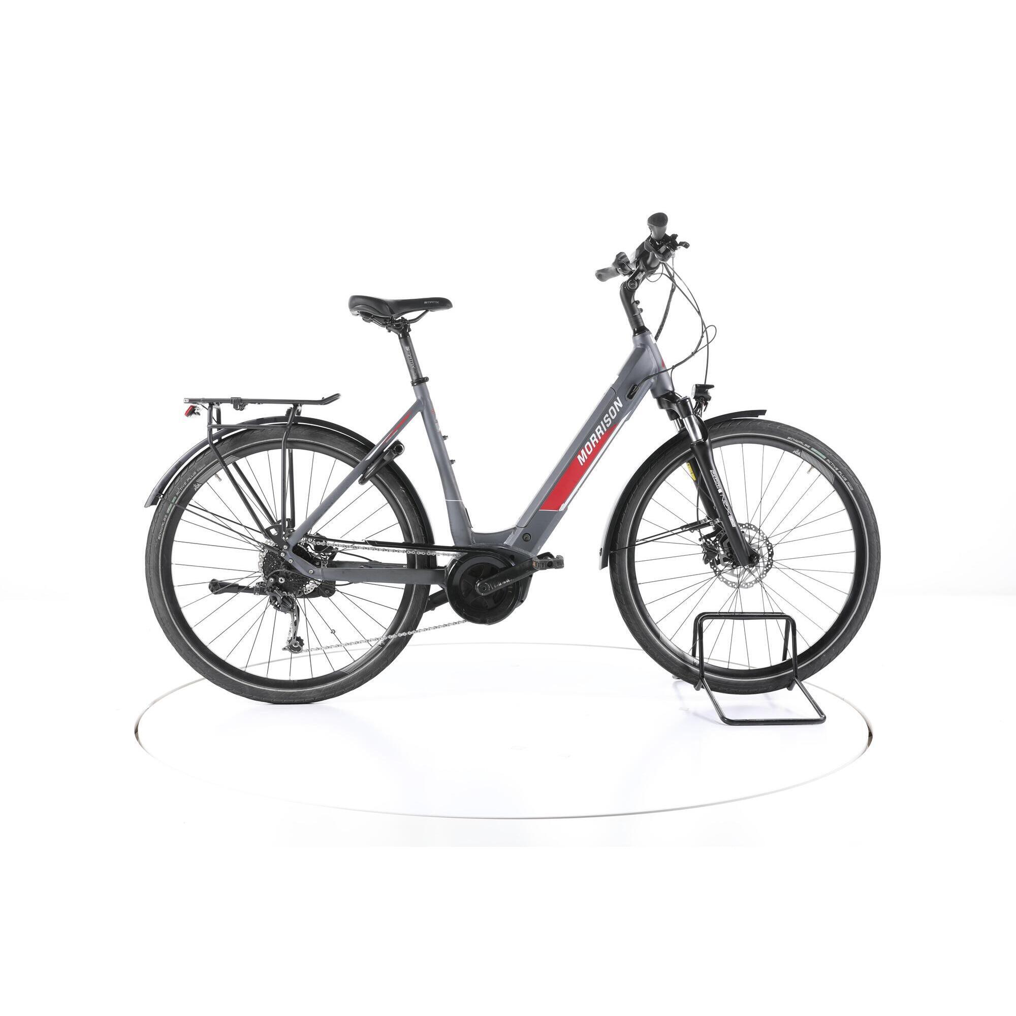Morrison Bikes - Reconditionné - Morrison E 7.0 Trekking Vélo Électrique Entrée Basse - Très Bon - Vélo De Voyage - Gris - 55 - Decathlon