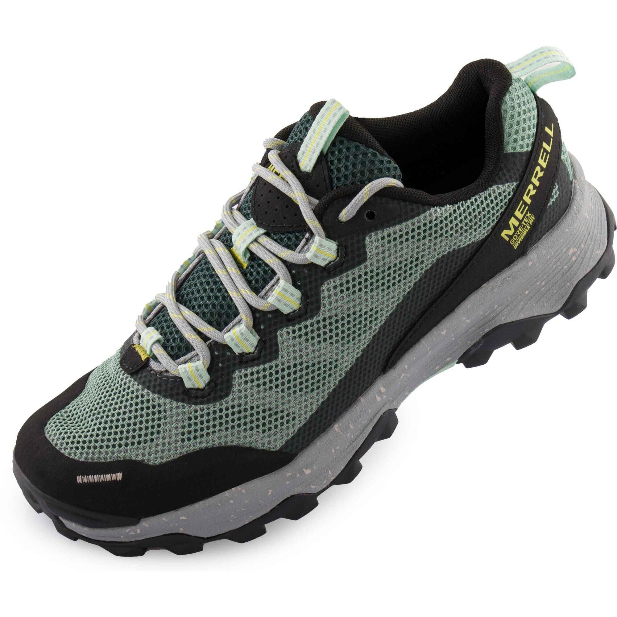 Merrell - Merrell Speed Strike Gtx Femme — Chaussures Outdoor Imperméables, Gris-bleu - Chaussures De Sport - Bleu|noir - Decathlon