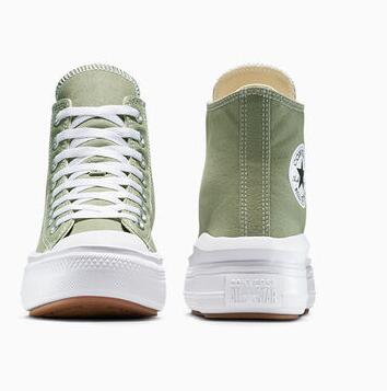 Baskets Converse Chuck Taylor All Star Move, Gris, Femmes 7/7
