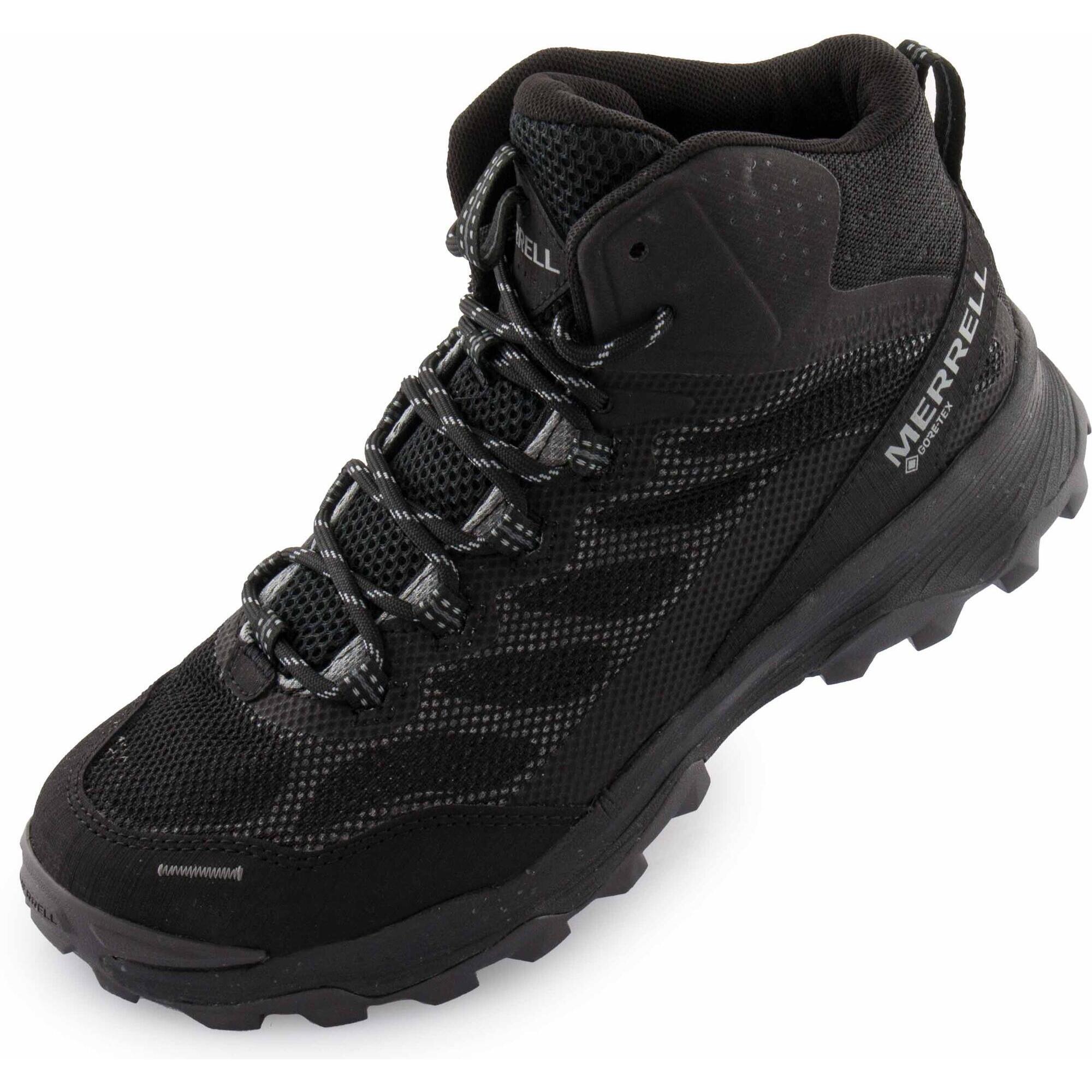 Merrell - Merrell Speed Strike Mid Gtx Bottines Randonnée Femme Noir 40 - Chaussures De Sport - Noir - Decathlon