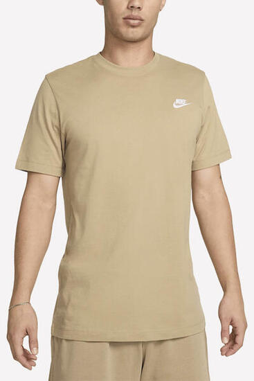 Nike Camiseta Sportswear Club Marrón Hombre