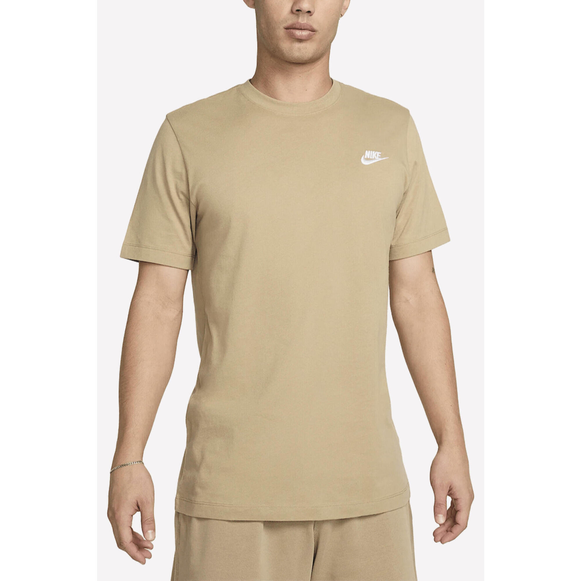 Nike - T-shirt Nike Sportswear Club 297 Parachute Beige - T-shirt Manches Courtes - Marron - Decathlon