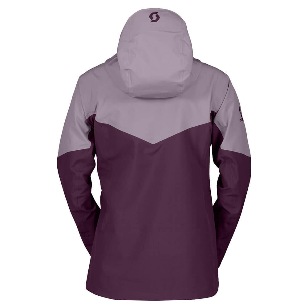 Veste - femme - imperméable respirante - explorair 3l - pourpre 2/2