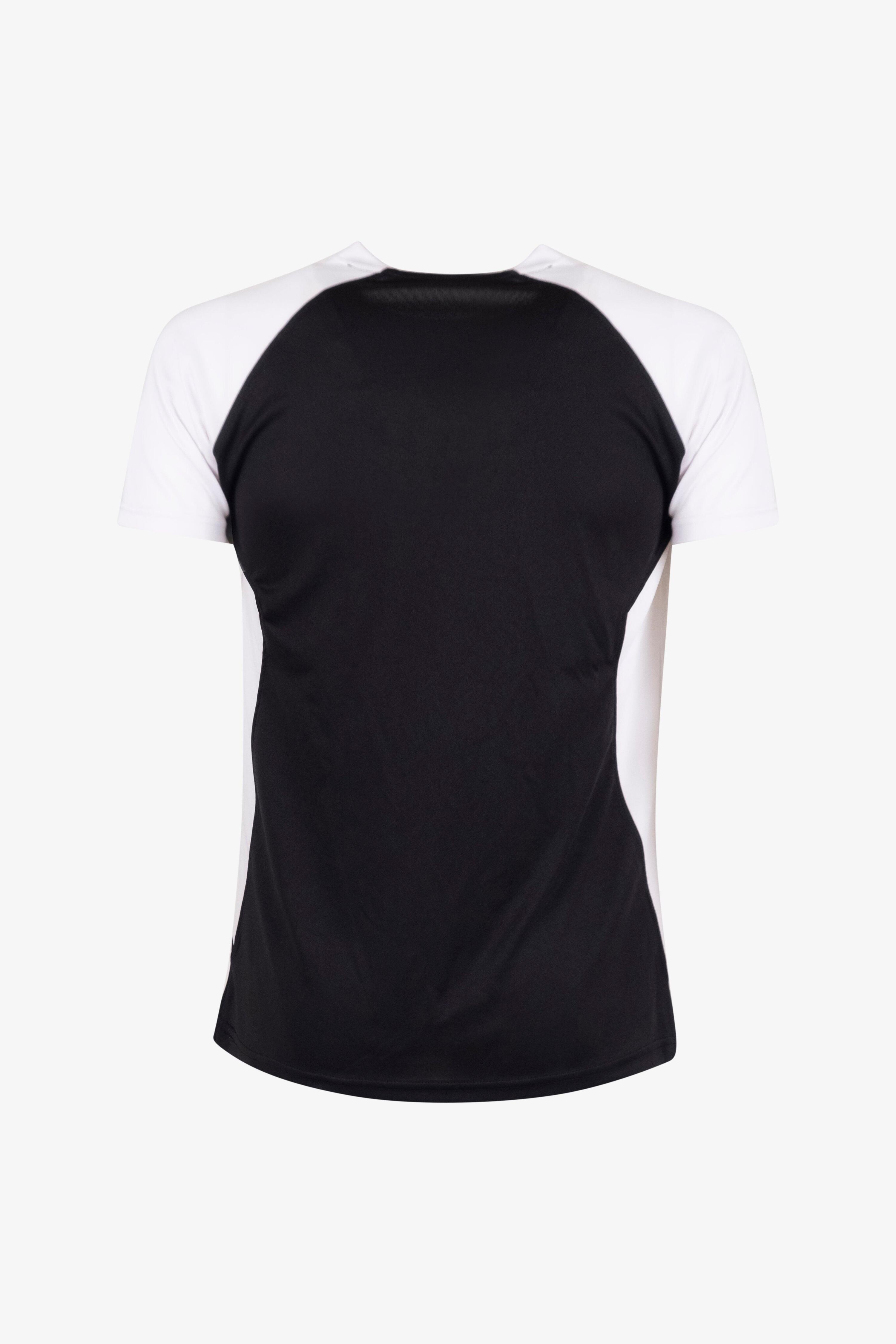 T-shirt Esercito padel a maniche corte nera uomo 2/3