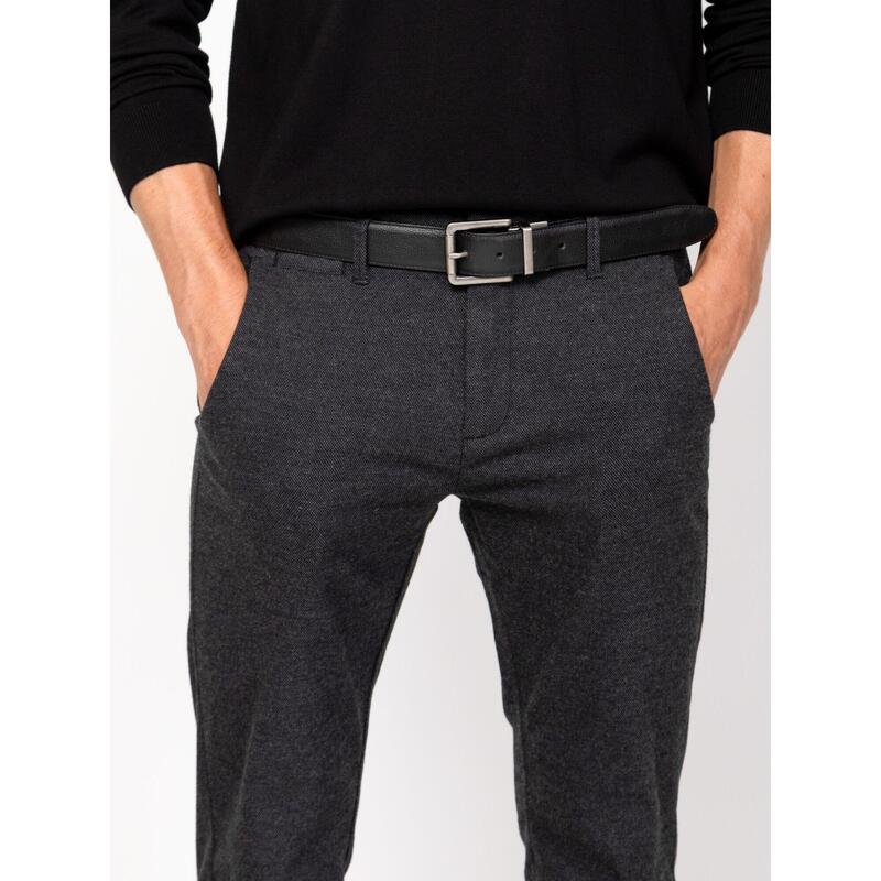 Pantaloni lungi din in pentru bărbați FEDRO
