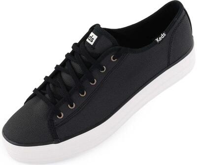 Damen Sneakers Keds Wms Triple Kick Shine Schwarz 40