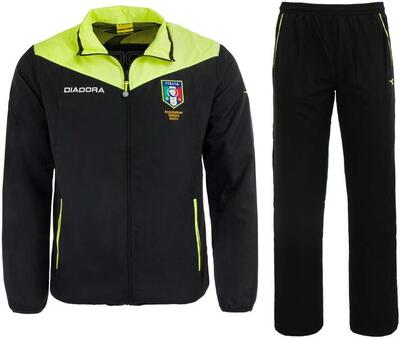Diadora sportset aia zwart maat s