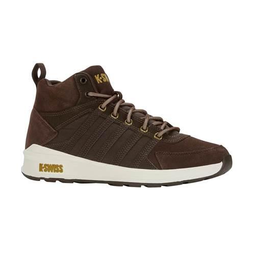 K-swiss - Chaussures Universel Hommes K-swiss Vista Trainer Mid - Baskets - Marron - Decathlon