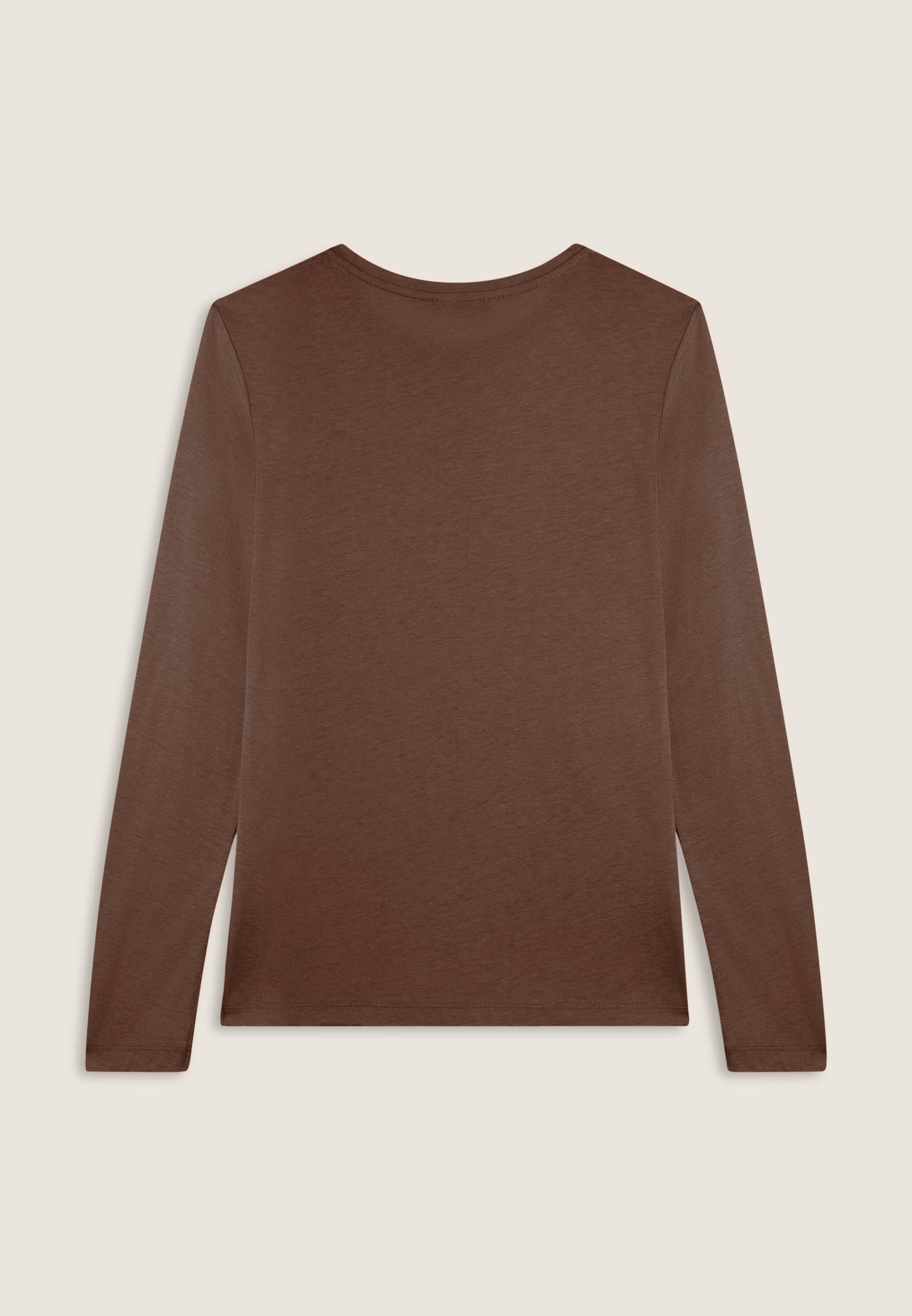 T-shirt long pour femmes avec des fentes et des graphiques brillants 2/3
