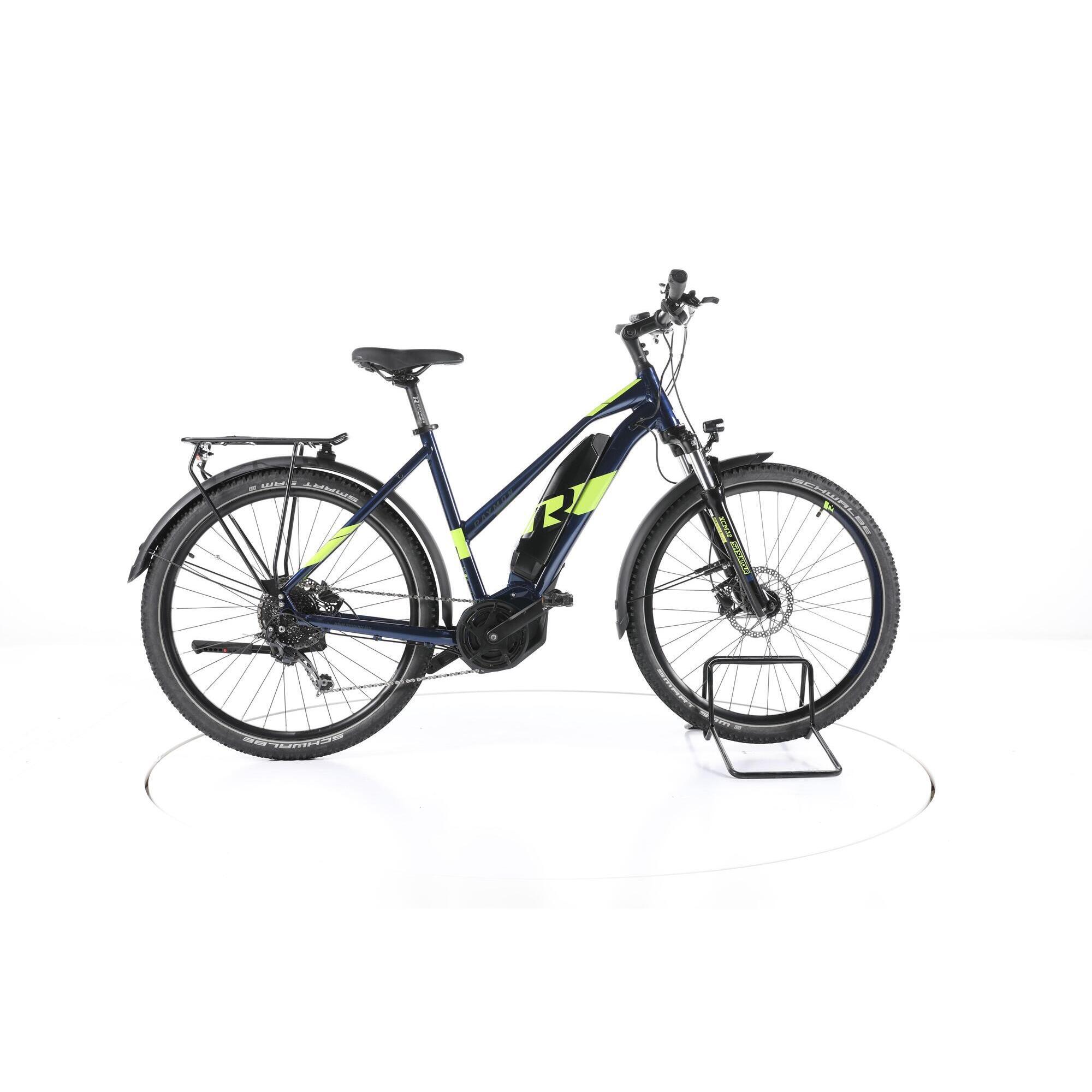Raymon - Reconditionné - R Raymon Crossray E 3.0 Trekking Vélo Électrique - Bon - Vélo De Voyage - Bleu - Moyen - Decathlon