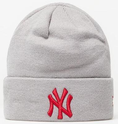 Nieuwe era unisex liga yankees beanie grijs-rood