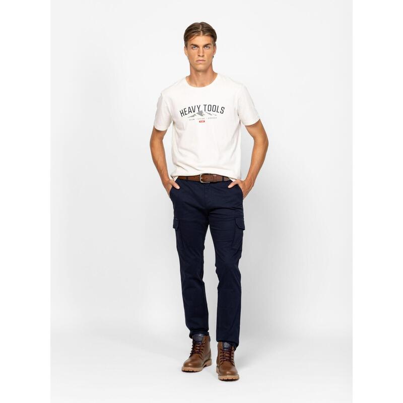 Pantaloni lungi din in pentru bărbați FEDERICO