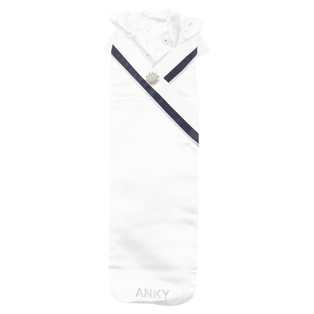 Anky - Cravate D'Équitation Anky Stock Symphony C-wear - Écharpe - Blanc|bleu - 40 M - Decathlon