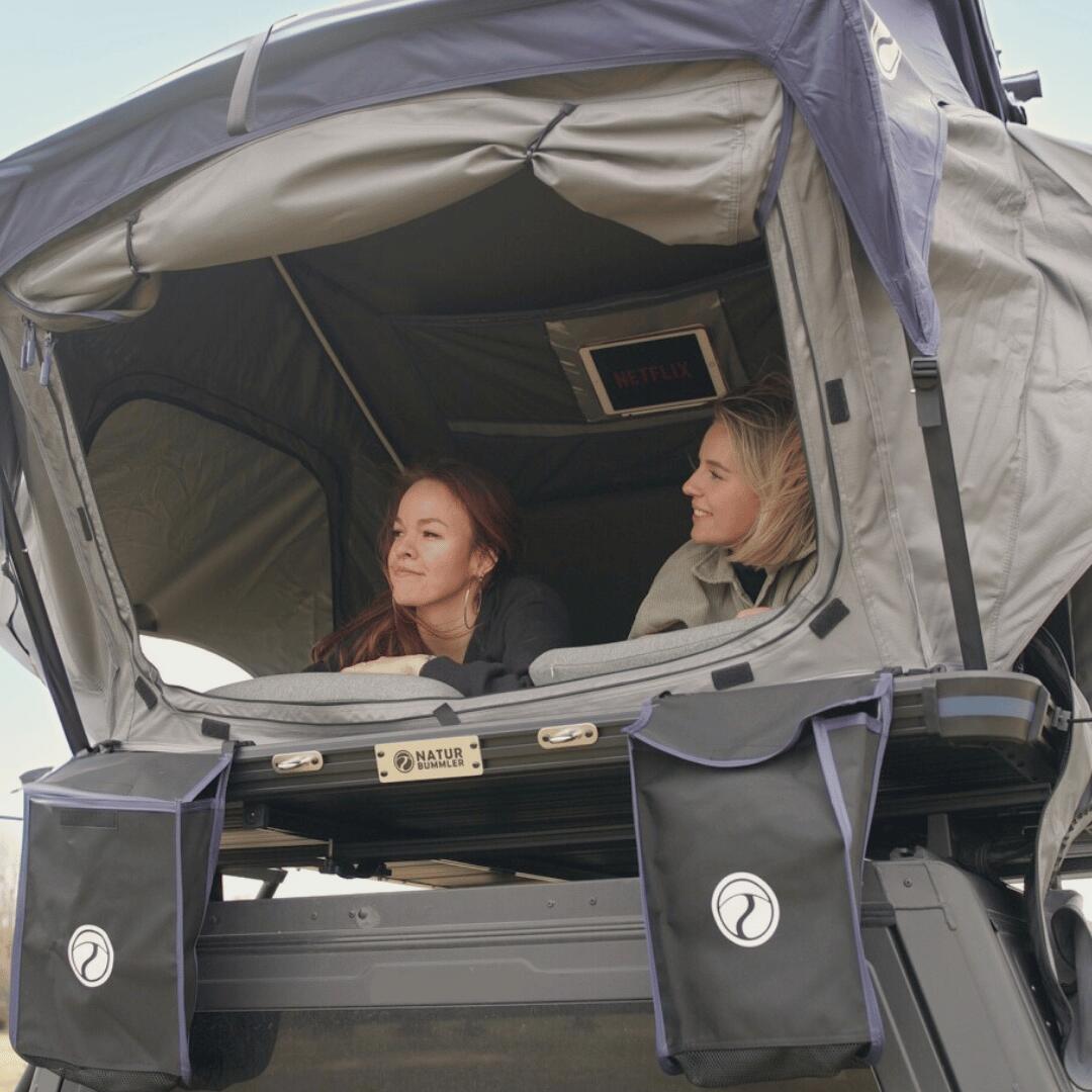 Naturbummler  Alu-Kraftkiste 2.0 Hartschalen-Dachzelt | Decathlon