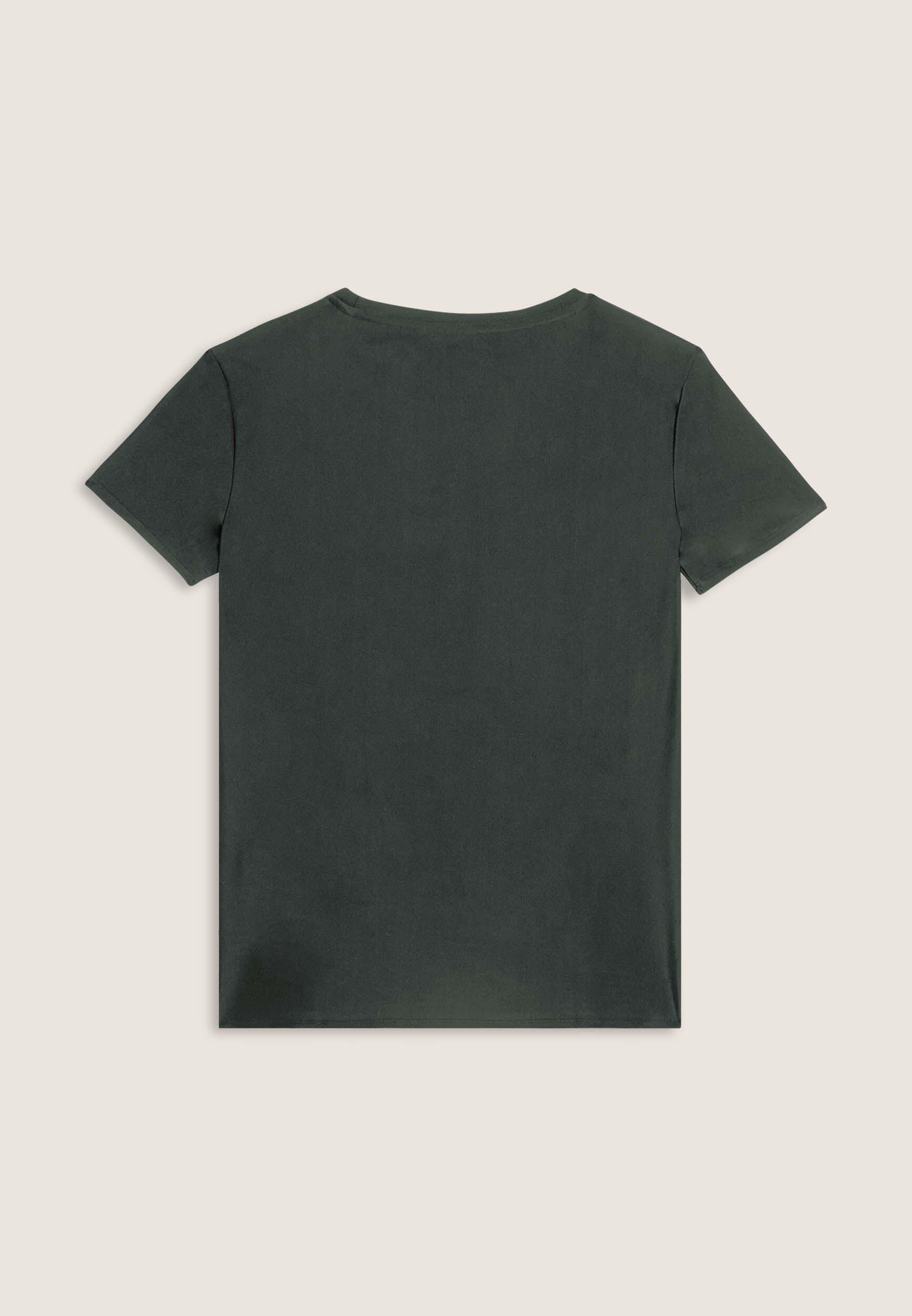 T-shirt tecnica con spacchi laterali e fit regolare 2/3