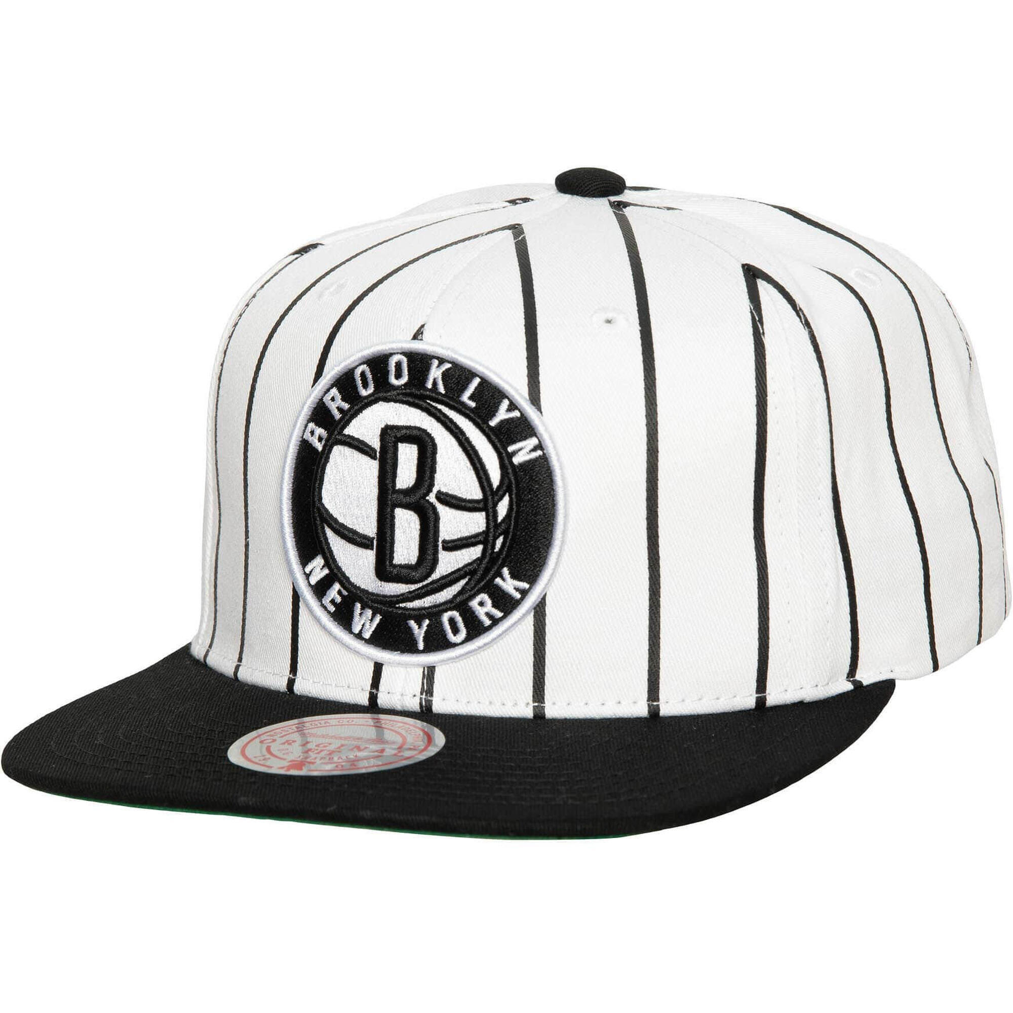 Mitchell & Ness NBA Retro Brooklyn Nets snapback biało-czarna