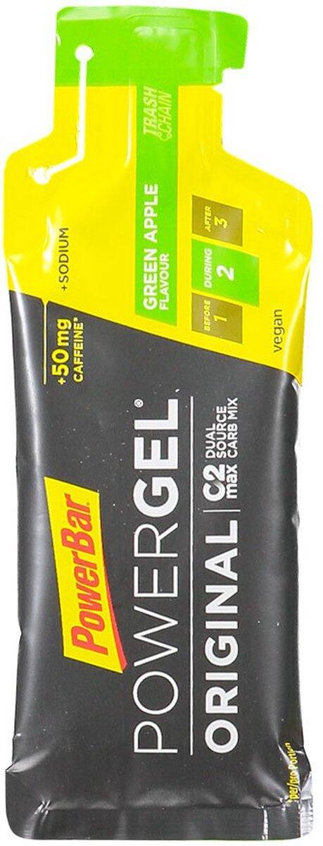 Gel PowerBar PowerGel Original 24x41gr Green Apple 7/7