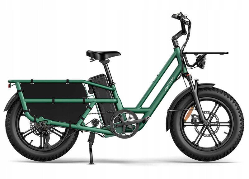 Rower elektryczny Cargo FIIDO T2-2025 (20'') Fatbike Green 2/6