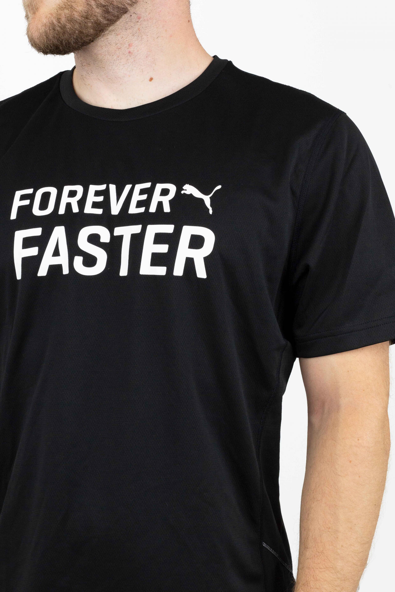 Puma Camiseta Running Logo Negro 4/4