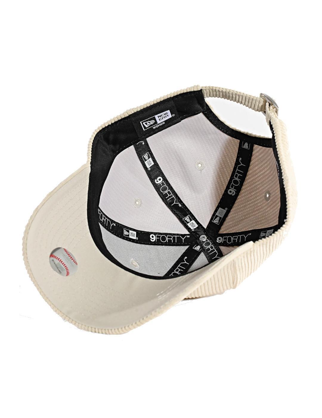 Bonnet New era Cord 9forty Beige 2/4