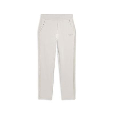 Pantaloni sportivi da donna con inserto in velluto