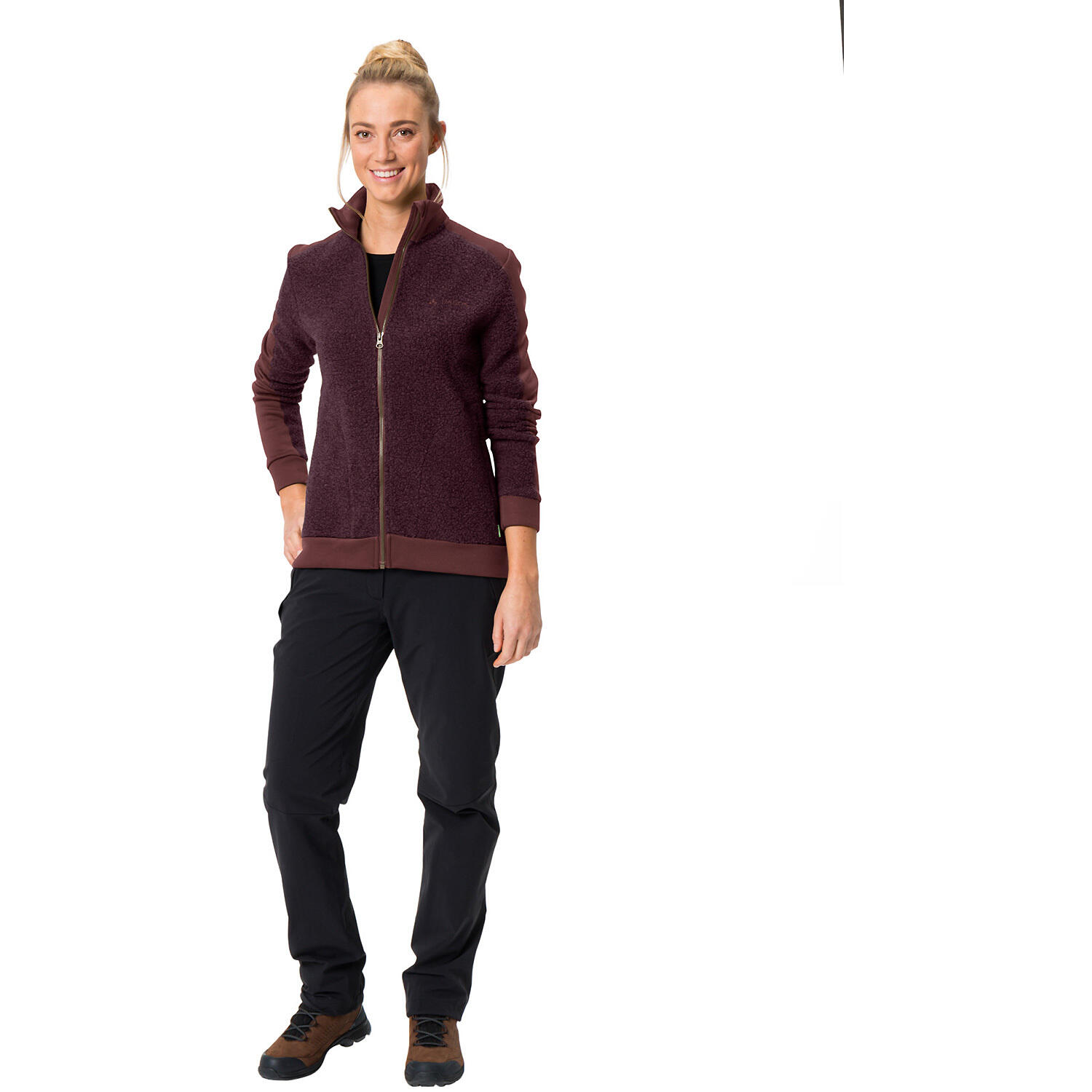Damen Funktionsjacke WOMENS SKOMERWOOL FLEECE JACKET 6/7