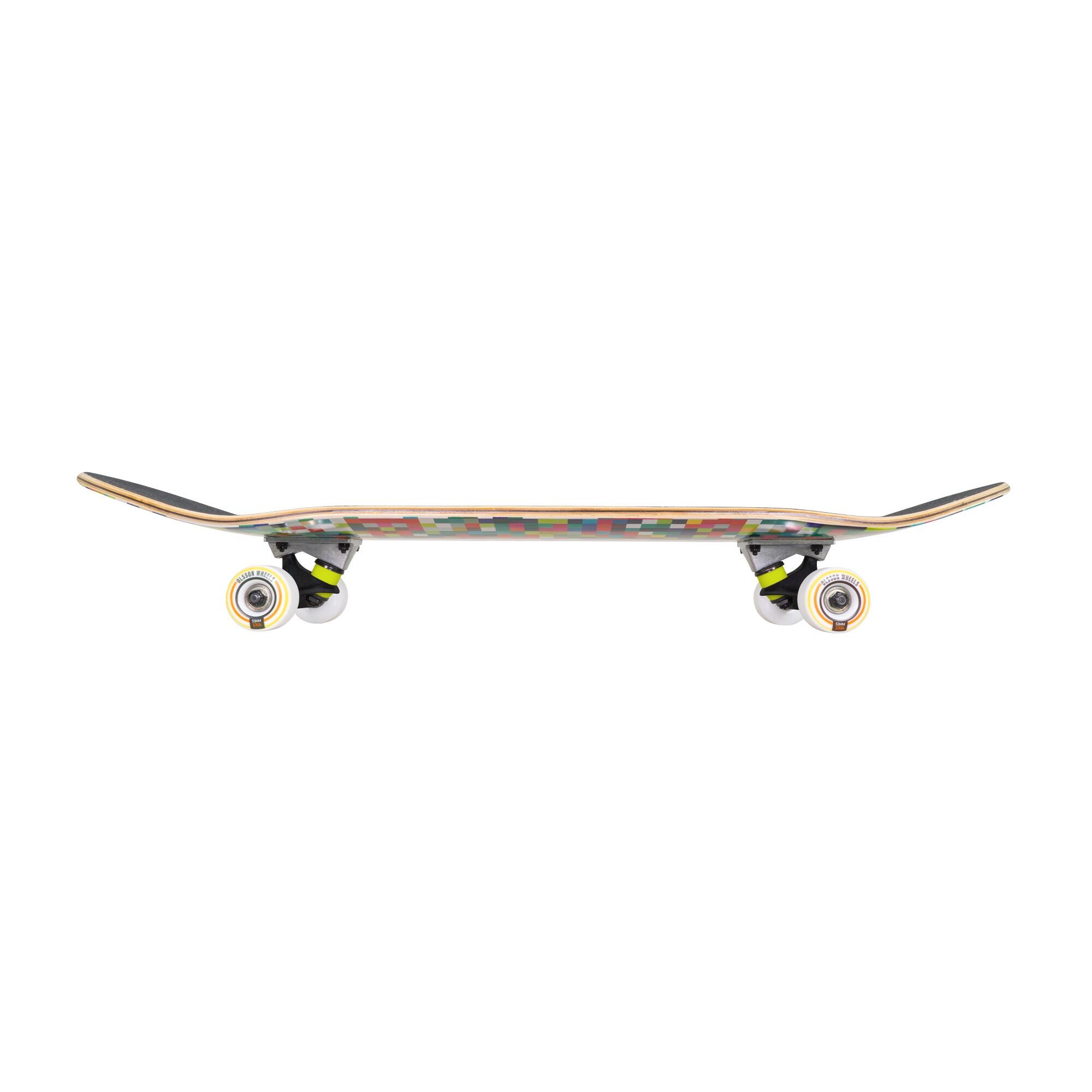 Skateboard OLSSON PIXEL roulements ABEC7, manche 5,25'', verre haute performance 2/6