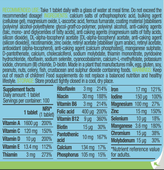 Multivitamines - One-a-Day - 100 Comprimés 3/5