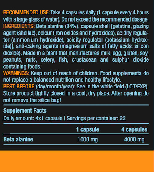 Bêta-alanine - Beta Alanine 3/5