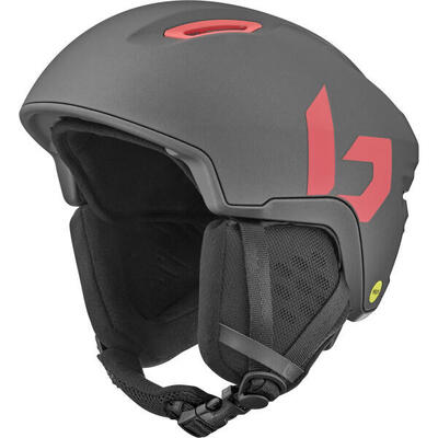 Skihelm atmos mips black matte